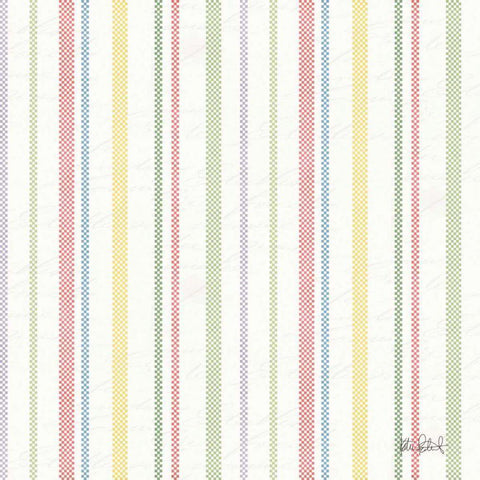 Easter Garden Step 02 White Modern Wood Framed Art Print with Double Matting by Pertiet, Katie