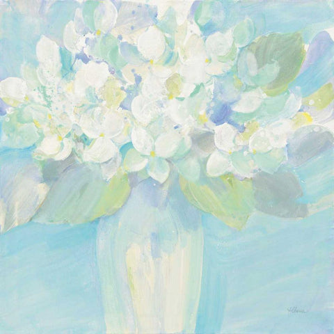 So Pretty Gold Ornate Wood Framed Art Print with Double Matting by Hristova, Albena