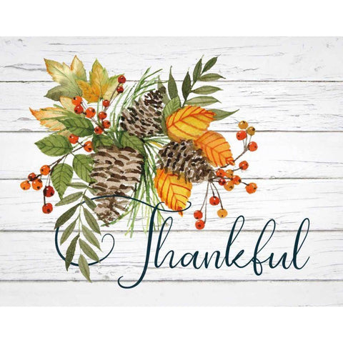 Autumn Splendor I Natural Wood Gold Ornate Wood Framed Art Print with Double Matting by McKenna, Kathleen Parr