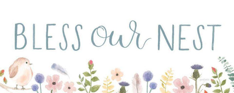 Sprint Sentiments V on White Black Ornate Wood Framed Art Print with Double Matting by Jackson, Jenaya