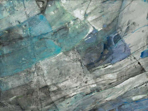 Quarry Black Ornate Wood Framed Art Print with Double Matting by Hristova, Albena