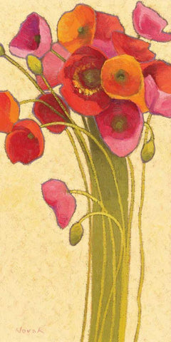 Amapola Barcelona I  WAG Black Ornate Wood Framed Art Print with Double Matting by Novak, Shirley