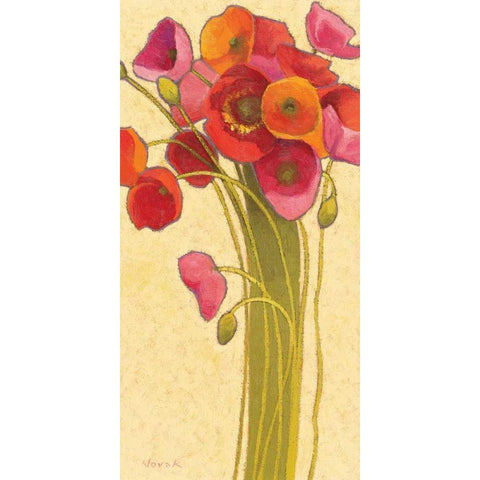 Amapola Barcelona I  WAG Gold Ornate Wood Framed Art Print with Double Matting by Novak, Shirley