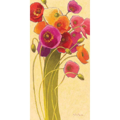 Amapola Barcelona II WAG Black Modern Wood Framed Art Print with Double Matting by Novak, Shirley