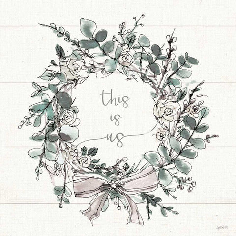 Modern Farmhouse VII White Modern Wood Framed Art Print with Double Matting by Tavoletti, Anne