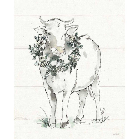 Modern Farmhouse X White Modern Wood Framed Art Print by Tavoletti, Anne