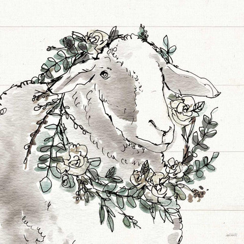 Modern Farmhouse XIII Black Modern Wood Framed Art Print by Tavoletti, Anne