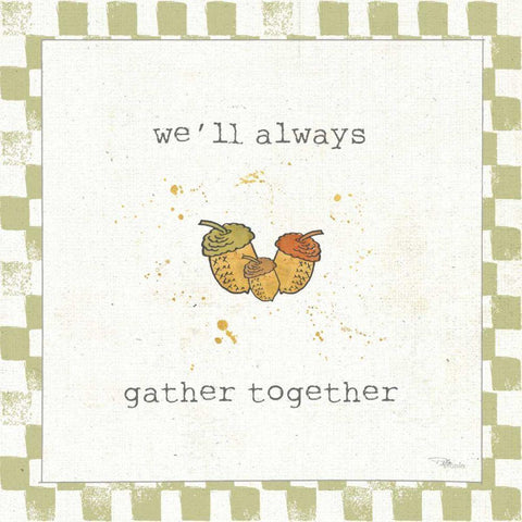 Harvest Cuties IV Step 05B White Modern Wood Framed Art Print with Double Matting by Pela Studio