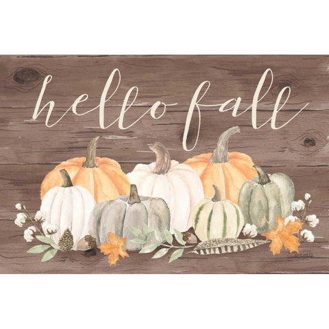 Autumn Offering III Dark White Modern Wood Framed Art Print by Jackson, Jenaya