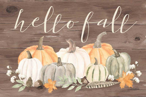 Autumn Offering III Dark Black Ornate Wood Framed Art Print with Double Matting by Jackson, Jenaya