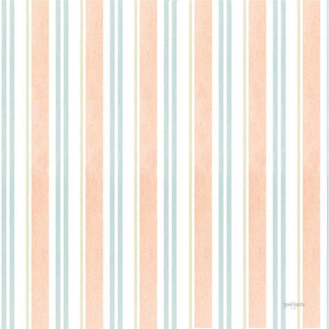 Blooming Delight Pattern IIA White Modern Wood Framed Art Print by Jackson, Jenaya