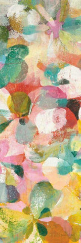 Happy Garden II Black Ornate Wood Framed Art Print with Double Matting by Nai, Danhui