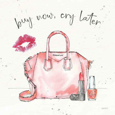 Chic Accents II White Modern Wood Framed Art Print with Double Matting by Tavoletti, Anne