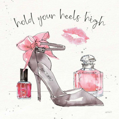 Chic Accents IV Gold Ornate Wood Framed Art Print with Double Matting by Tavoletti, Anne