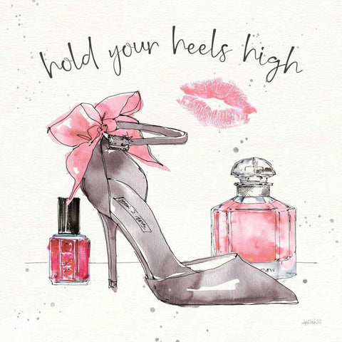 Chic Accents IV White Modern Wood Framed Art Print with Double Matting by Tavoletti, Anne