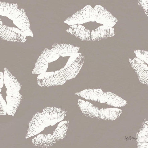 Chic Accents Pattern IIE White Modern Wood Framed Art Print by Tavoletti, Anne