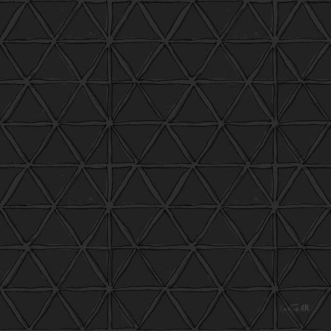 Chic Accents Pattern VF Black Modern Wood Framed Art Print with Double Matting by Tavoletti, Anne