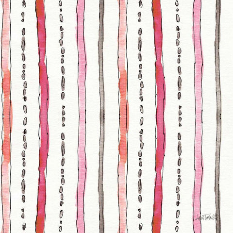 Chic Accents Pattern VI White Modern Wood Framed Art Print by Tavoletti, Anne