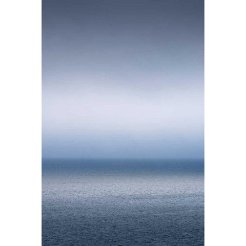 Bay of Fundy Fog White Modern Wood Framed Art Print by Majchrowicz, Alan