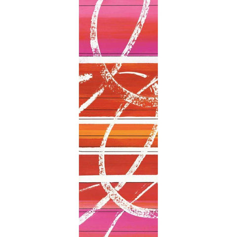 Some Like it Hot II White Modern Wood Framed Art Print by Rhue, Piper