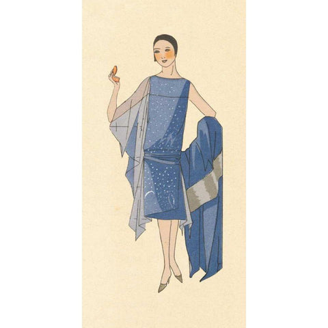 Fashion Ladies III Black Modern Wood Framed Art Print by Wild Apple Portfolio