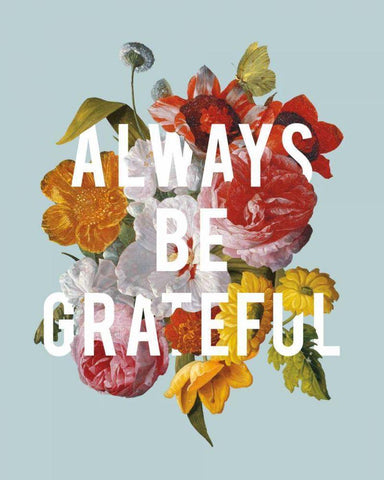 Floral Sentiment I Crop White Modern Wood Framed Art Print with Double Matting by Wild Apple Portfolio