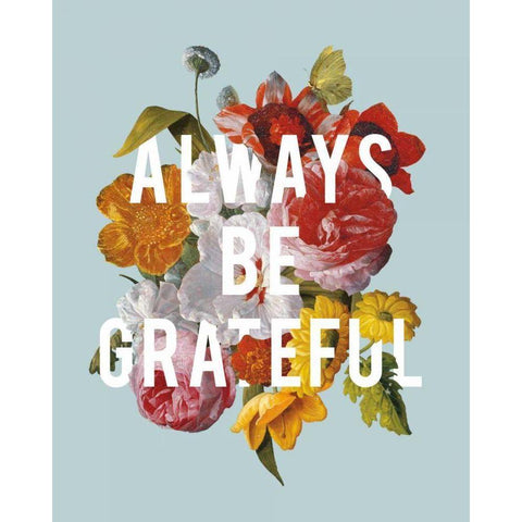 Floral Sentiment I Crop Gold Ornate Wood Framed Art Print with Double Matting by Wild Apple Portfolio