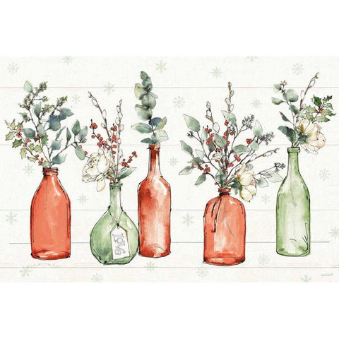 Modern Farmhouse I Christmas White Modern Wood Framed Art Print by Tavoletti, Anne