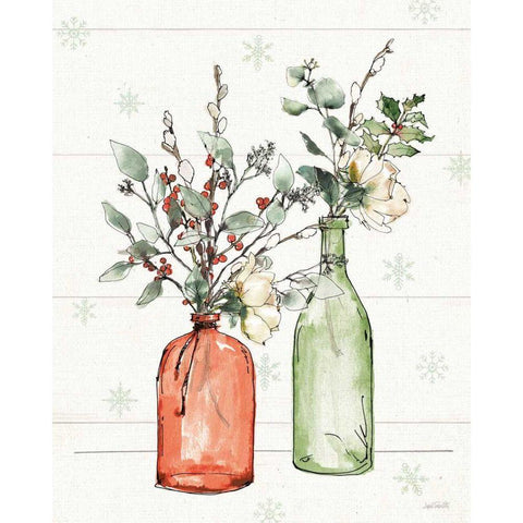 Modern Farmhouse II Christmas Black Modern Wood Framed Art Print by Tavoletti, Anne