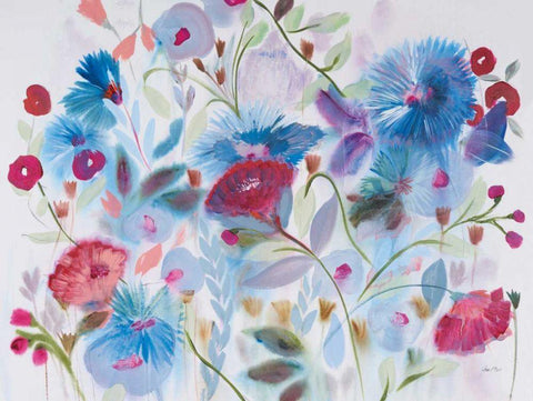 You Told Me You Loved Me White Modern Wood Framed Art Print with Double Matting by Davis, Joan E.