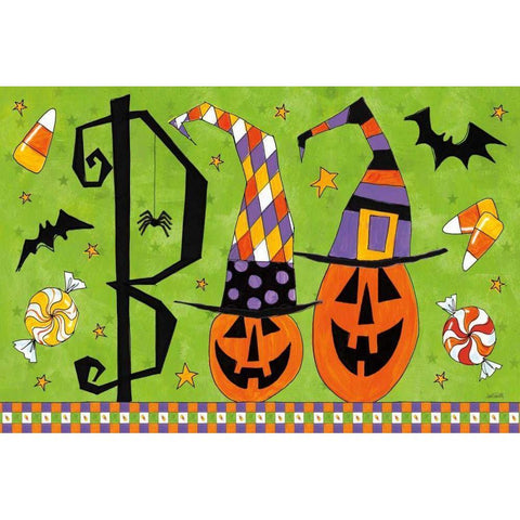 Spooky Fun IV Gold Ornate Wood Framed Art Print with Double Matting by Tavoletti, Anne