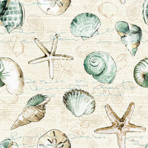 Ocean Prints Step 05 White Modern Wood Framed Art Print by Pela Studio