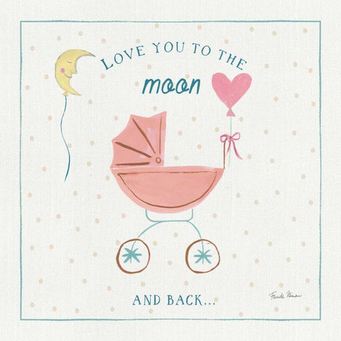 Happy Baby III Black Ornate Wood Framed Art Print with Double Matting by Zaman, Farida