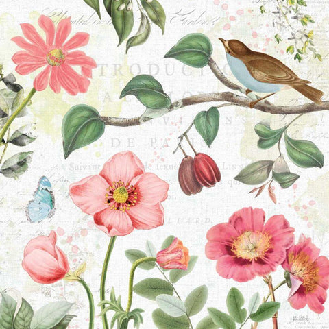 Studio Botanicals III Black Ornate Wood Framed Art Print with Double Matting by Pertiet, Katie