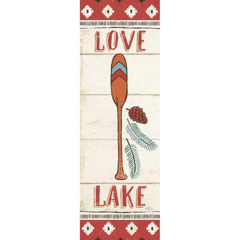 Vintage Lake XII White Modern Wood Framed Art Print by Penner, Janelle