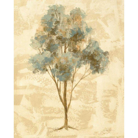 Ethereal Tree III Gold Ornate Wood Framed Art Print with Double Matting by Vassileva, Silvia