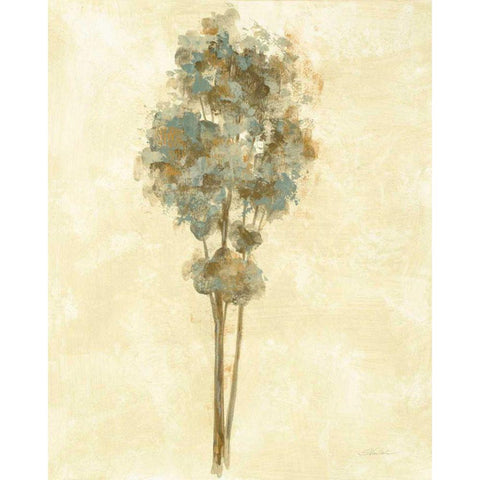 Ethereal Tree IV White Modern Wood Framed Art Print by Vassileva, Silvia