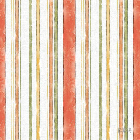 Orchard Harvest Pattern III Black Ornate Wood Framed Art Print with Double Matting by Pertiet, Katie