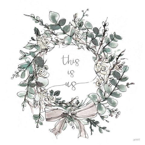 Modern Farmhouse VII on White White Modern Wood Framed Art Print with Double Matting by Tavoletti, Anne