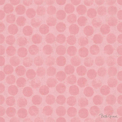 Springtime Bloom Pattern IIIA White Modern Wood Framed Art Print by Grove, Beth