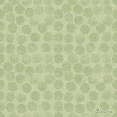 Springtime Bloom Pattern IIIB White Modern Wood Framed Art Print with Double Matting by Grove, Beth