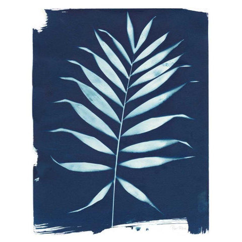 Nature By The Lake - Frond I White Modern Wood Framed Art Print by Rhue, Piper