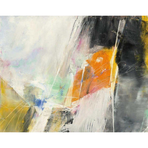 Cause and Effect Black Modern Wood Framed Art Print by Griggs, Jan