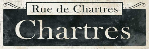 French Quarter Sign IV White Modern Wood Framed Art Print with Double Matting by Wild Apple Portfolio