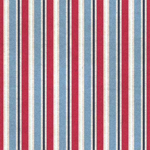Patriotic Dark Pattern III White Modern Wood Framed Art Print by Grove, Beth