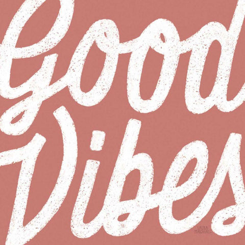 Positivity I Black Ornate Wood Framed Art Print with Double Matting by Marshall, Laura
