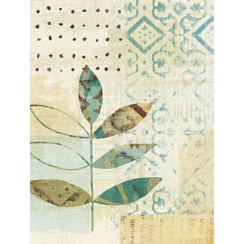 Peaceful Nature III Black Modern Wood Framed Art Print by Mullan, Michael
