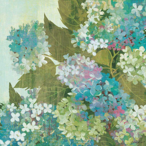 Grandiflora Bloom Gold Ornate Wood Framed Art Print with Double Matting by Lovell, Kathrine