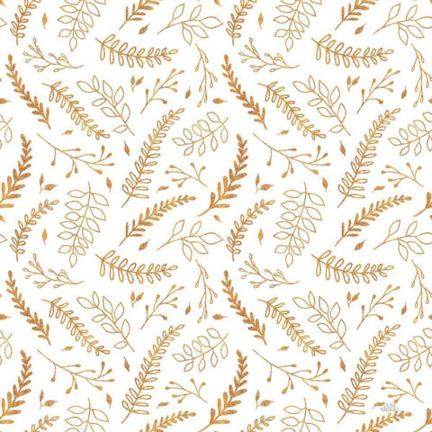 Spring Blooms Pattern XIIA Gold Ornate Wood Framed Art Print with Double Matting by Marshall, Laura