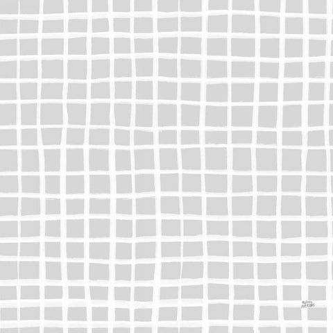 Scandy Baby Pattern ID Black Modern Wood Framed Art Print with Double Matting by Averinos, Melissa